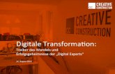 Digitale Transformation: Treiber des Wandels in einer exponentiellen Welt