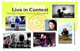 Live in Contest - chiemgau- chiemsee-  Live in Contest Voting Samstag 5. August â€™17