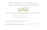 Lipid- und Lipoproteinstoffwechsel Lipid- und Lipoproteinstoffwechsel Eine Zusammenstellung der pathophysiologischen,