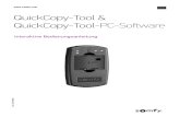 QuickCopy-Tool & QuickCopy-Tool-PC-Software Software installieren Systemvoraussetzungen: Windows 7,