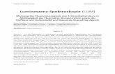 Lumineszenz-Spektroskopie (LUM) - crew. Bericht.pdf · PDF filePraktikum Spektroskopie Herbstsemester 2007 Lumineszenz-Spektroskopie (LUM) Messung des Fluoreszenzsignals von 1-Pyrenbuttersäure