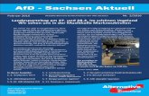 AfD - Sachsen Aktuell · PDF fileDie AfD Ortsgruppe Limbach‐Oberfrohna hae am Dienstag zu einem themaschen Stammsch geladen. Über 30 AfD‐Mitglieder und interessierte Bürger hörten