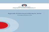 Agenda Patientensicherheit 201 - aps-ev.de · PDF file3 Liebe Mitglieder, Freunde und Förderer des APS, Das Jahr 2016 liegt hinter uns. Wieder war es ein Jahr voller Aktivitäten