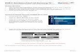 DVB-C Sendersuchlauf mit Samsung TV - Thurcom samsun · PDF file Suchlauf Samsung mit DVB-C 06.03.2014 DVB-C Sendersuchlauf mit Samsung TV Beispiele anhand Samsung LE22B650 / UE46ES7080