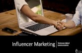 Influencer Marketing Vertrauen digital · PDF file 2019-04-08 · Influencer Marketing betreiben sollte •Influencer kreieren den Content für ihr Unternehmen •-> Verkäufe, Markenbekanntheit,