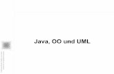 Java, OO und UML - Informatik aberndt/oojava/Vorlesung/2... · PDF filealles Objekt, es gibt keine primitiven Datentypen. Das Objektorientierte Paradigma Um das Paradigma von der