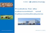 Produkte für die Lebensmittel- und Futtermitt · PDF fileVersion 3 / 2013 . Produkte für die Lebensmittel- und Futtermittelindustrie .
