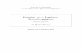 Fourier- und Laplace- afomusoe/SS2012/Mathe/fourier-laplace_Skript.pdf · PDF fileZentrum Mathematik an der Technischen Universit¨at M ¨unchen Fourier- und Laplace-Transformation