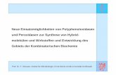 Neue Einsatzmöglichkeiten von Polyphenoloxidasen und ... · PDF fileNeue Einsatzmöglichkeiten von Polyphenoloxidasen und Peroxidasen zur Synthese von Hybrid-molekülen und Wirkstoffen