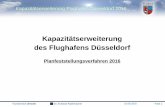 Kapazitätserweiterung des Flughafens Düsseldorf · PDF fileFachbereich Umwelt Dr. Andreas Rademacher 16.06.2016 Folie 1 Kapazitätserweiterung Flughafen Düsseldorf 2016 Kapazitätserweiterung