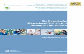 Die Bayerische Gewerbeaufsicht – mit Sicherheit für · PDF fileJahresbericht der Bayerischen Gewerbeaufsicht 2014. 3 Vorwort. München, Juli 2015 „Mit Sicherheit für Bayern“