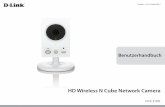 HD Wireless N Cube Network Camera - fileD-Link DCS-2132L Benutzerhandbuch 4 Abschnitt 1: Produktübersicht Produktübersicht Packungsinhalt DCS-2132L HD Wireless N Cube Network Camera