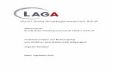 Mitteilung der Bund/Länder-Arbeitsgemeinschaft Abfall ... · PDF fileMitteilung der Bund/Länder-Arbeitsgemeinschaft Abfall (LAGA) 31 Anforderungen zur Entsorgung von Elektro- und