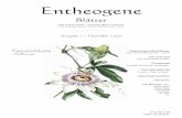 · PDF file

Entheogene Blätter Hrsg. Hartwin Rohde - „Entheogene Blätter“ basiert auf „The Entheogen Review“ von D. Aardvark und K. Trout Ausgabe 7 – Dezember / 2002