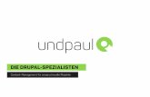 Drupal-Agentur undpaul - DIE DRUPAL-SPEZIALISTEN · PDF file 2019-11-20 · 7 Für die Greenpeace-Blogs wurden wir mit der Umsetzung auf Basis von Drupal 8 beauftragt. Inhalte des