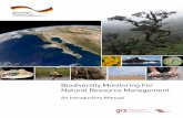 Biodiversity Monitoring For Natural Resource Management · PDF fileCITES Convention on International Trade in Endangered Species of Wild Fauna and Flora CMS Convention on the Conservation