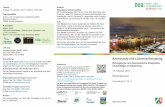Artenschutz und Lichtverschmutzung - NABU NRW · PDF fileAnmeldeverfahren – Organisatorisches bei NUA-Veranstaltungen Die Veranstaltungen der NUA sind offen für alle Personen, sofern