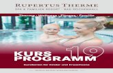 KURS PROGRAMM -   · PDF fileKursSerien für Kinder und Erwachsene Therme · Wellness · Fitness · Familie KURS PROGRAMM