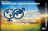 World Wide Sires Deutschland GmbH Bullenkatalog April 2016