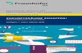 Neue Perspektiven für die Arbeit Stuttgart, 1. und 2 ... · PDF fileFRAUNHOFER-INSTITUT FÜR ARBEITSWIRTSCHAFT UND ORGANISATION IAO ZUKUNFTSFORUM 2018 ZUKUNFTSRÄUME SCHAFFEN! Neue