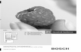 Bosch Siemens KDF Manual / Handbuch (KD32F / KD32F490)