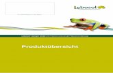 Produktübersicht · PDF fileLebosol® Dünger GmbH Ihr Partner rund um die Pflanzenernährung Produktübersicht Ihr Ansprechpartner in der Region