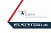 CASA/GAL Pre-Service Volunteer Training Curriculum Pre ...nc. ... National CASA Pre-Service Volunteer Curriculum Pre-Work Handouts, Chapter 3 | Page 8 Communication and CASA/GAL Volunteer