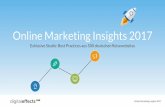 Online Marketing Insights 2017 - itb- · PDF fileOnline Marketing Insights 2017 Verzehnfachung der Sichtbarkeit Wir konnten mit SEO-Driven Content Marketing die Sichtbarkeit von Discavo