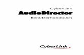 CyberLink AudioDirector · PDF file 1 CyberLink AudioDirector Einführung Kapitel 1: Dieses Kapitel stellt die CyberLink AudioDirector-Programme vor und gibt einen Überblick über